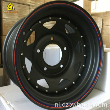 15 inch stalen wiel 8 sprak voor SUV